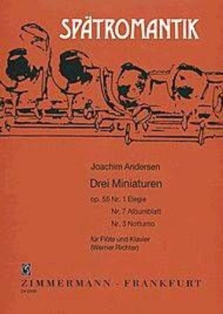 Slika ANDERSEN:DREI MINIATUREN OP.55/1,7,3