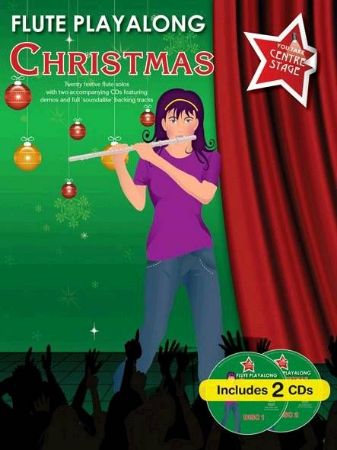 Slika CHRISTMAS FLUTE PLAYALONG +2CD