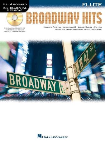 Slika BROADWAY HITS FLUTE +CD PLAYALONG