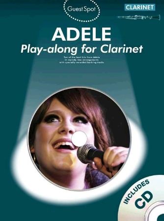 Slika ADELE:PLAY ALONG FOR CLARINET+CD