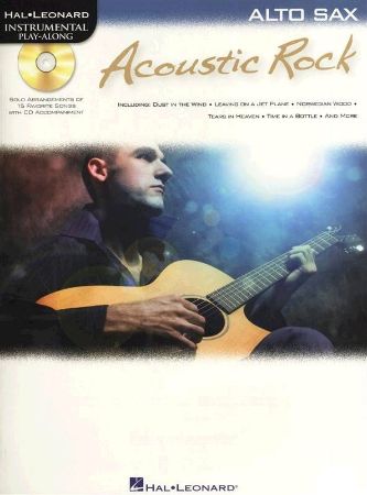 Slika ACOUSTIC ROCK PLAY ALONG +CD ALTO SAX