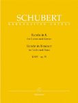 SCHUBERT:RONDO IN h D895-OP.70 VIOLIN AND PIANO