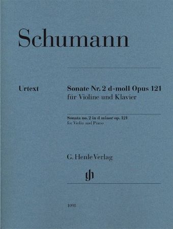 Slika SCHUMANN:SONATE FOR VIOLIN OP.121