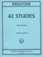 Slika KREUTZER:42 STUDIES FOR VIOLIN (GALAMIAN)