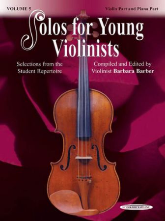 Slika BARBER:SOLOS FOR YOUNG VIOLINISTS VOL.5