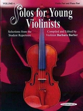 Slika BARBER:SOLOS FOR YOUNG VIOLINISTS VOL.6