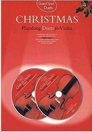 Slika CHRISTMAS PLAYALONG DUETS FOR VIOLIN