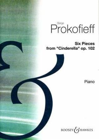 Slika PROKOFIEFF:SIX PIECES FROM CINDERELLA OP.102 PIANO