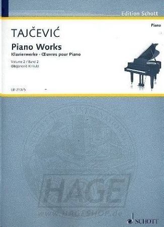 Slika TAJČEVIĆ:PIANO WORKS VOL.2