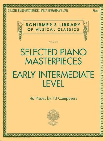 Slika SELECTED PIANO MASTERPIECES EARLY INTERMEDIATE LEVEL