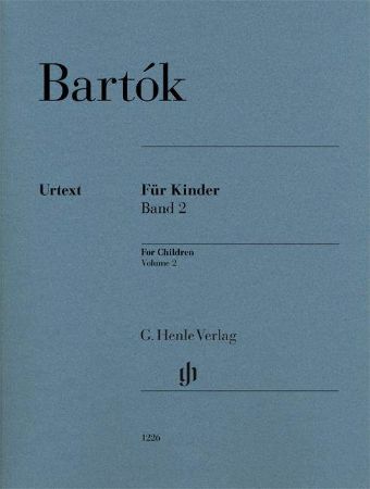 Slika BARTOK:FUR KINDER 2 KLAVIER SOLO