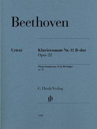 Slika BEETHOVEN:PIANO SONATA NO.11 B-DUR OP.22