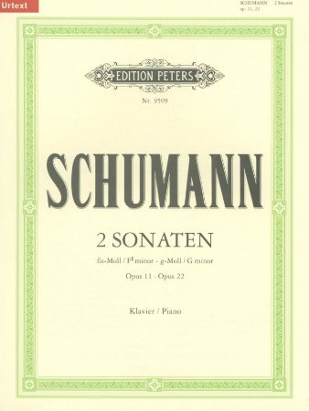 Slika SCHUMANN:2 SONATEN OP.11,OP.22 FIS-MOLL/G-MOLL