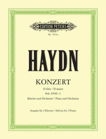 HAYDN:KONZERT NO.1 D-DUR HOB XVIII, 2 PIANOS