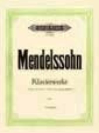 Slika MENDELSSOHN:PIANO WORKS 4