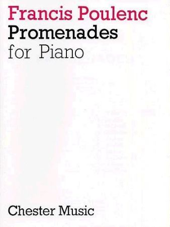 Slika POULENC:PROMENADES FOR PIANO