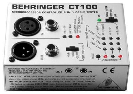 BEHRINGER cable tester CT100