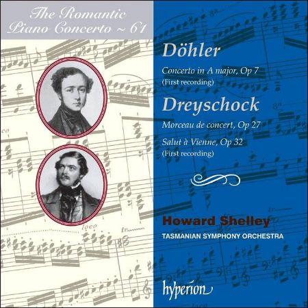 Slika DOHLER,DREYSCHOCK:PIANO CONCERTO