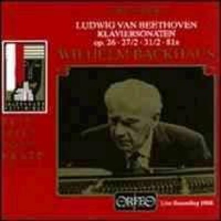 Slika BEETHOVEN - KLAVIERSONATEN OP.26,27/2,31