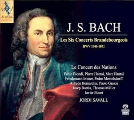 Slika BACH J.S.:LES SIX CONCERTS BRANDEBOURGEOIS