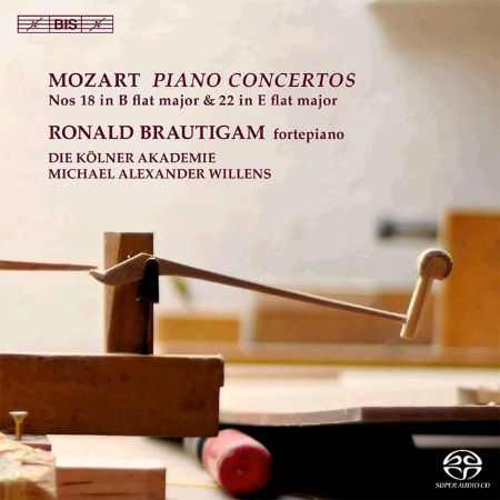 Slika MOZART:PIANO CONCERTOS NO.18 & 22/BRAUTIGAM