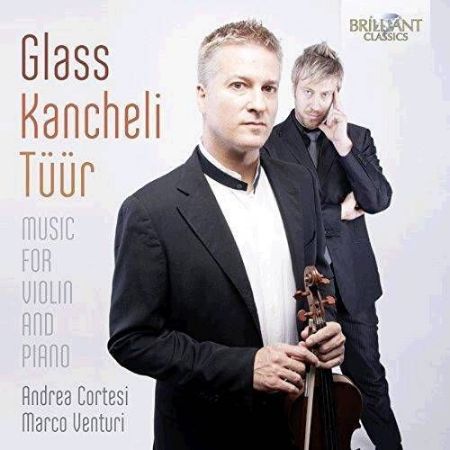 Slika GLASS,KANCHELI,TUUR:MUSIC FOR VIOLIN AND PIANO