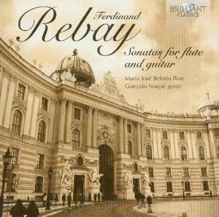 Slika REBAY:SONATAS FOR FLUTE AND GUITAR