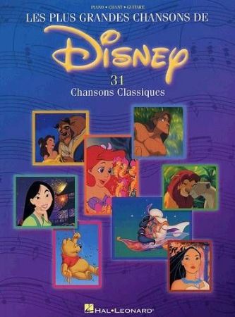 Slika LES PLUS GRANDES CHANSONS DE DISNEY PVG