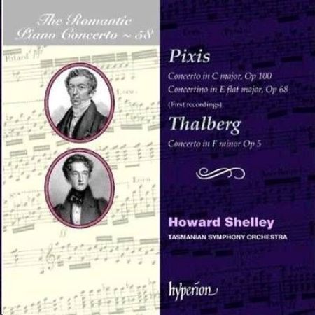 Slika PIXIS,THALBERG:PIANO CONCERTOS/SHELLEY