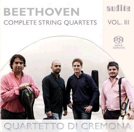 Slika BEETHOVEN:COMPLETE STRING QUARTET VOL.3/DI CREMONA