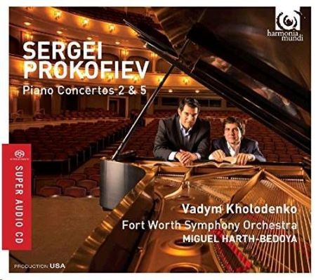 Slika PROKOFIEV:PIANO CONCERTO 2 & 5/KHOLODENKO