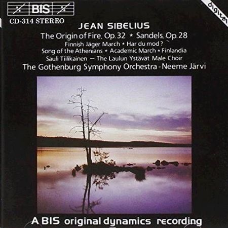 Slika SIBELIUS:THE ORIGIN OF FIRE OP.32,SANDELS OP.28/JARVI