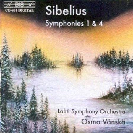 Slika SIBELIUS:SYMPHONIES 1 & 4/VANSKA