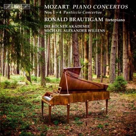 Slika MOZART:PIANO CONCERTOS NO.1-4/BRAUTIGAM