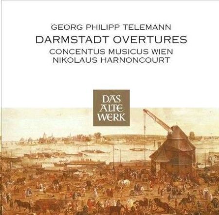 Slika TELEMANN:DARMSTADT OVERTURES/HARNONCOURT