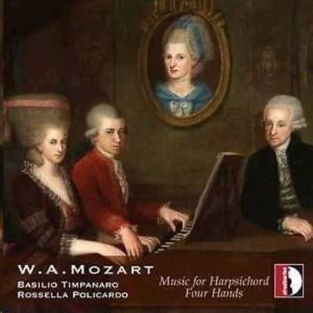 MOZART:MUSIC FOR HARPSICHORD FOUR HANDS