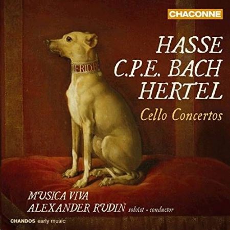 Slika HASSE,BACH C.P.E.,HERTEL:CELLO CONCERTOS