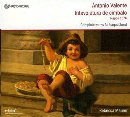 Slika VALENTE:INTAVOLATURA DE CIMBALO