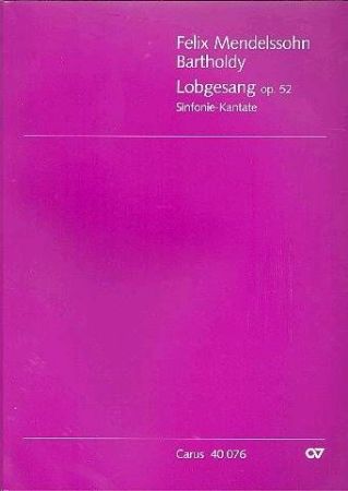 MENDELSSOHN:LOBGESANG OP.52