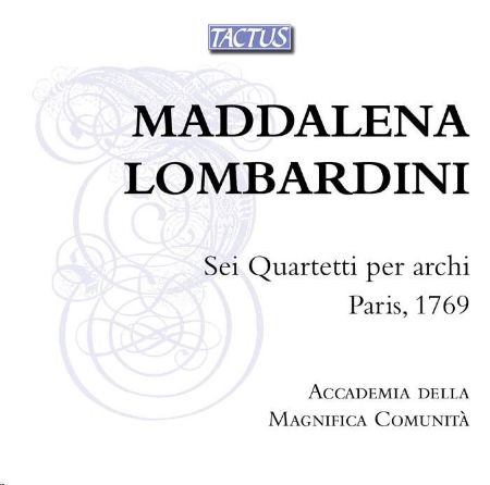 Slika LOMBARDINI:SEI QUARTETTI PER ARCHI PARIS 1769