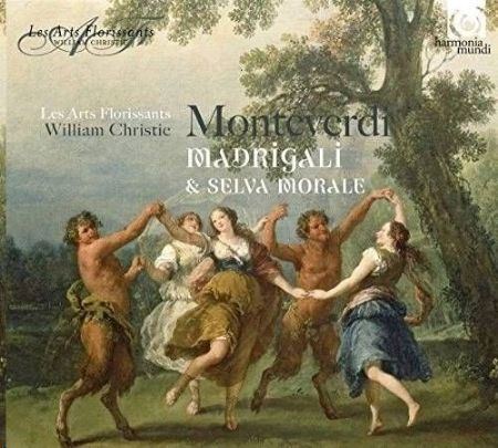 Slika MONTEVERDI:MADRIGALI & SELVA MORALE/CHRISTIE 4CD