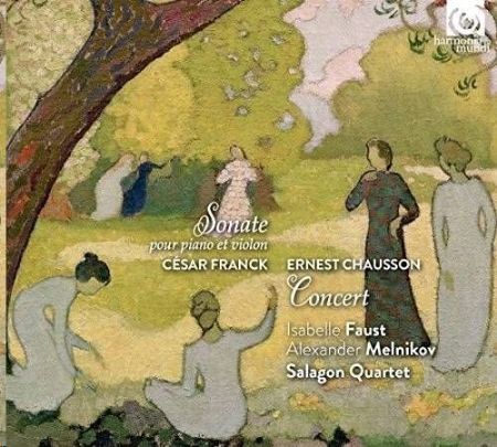 Slika FRANCK,CHAUSSON:SONATE,CONCERT/ISABELLE FAUST/MELNIKOV