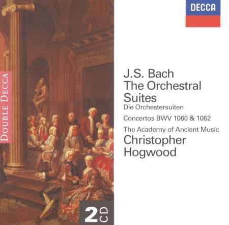  BACH J.S.:ORCHESTRAL SUITES 1-6/HOGWOOD 2CD