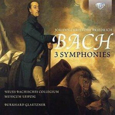 BACH J.C.F.:3 SYMPHONIES