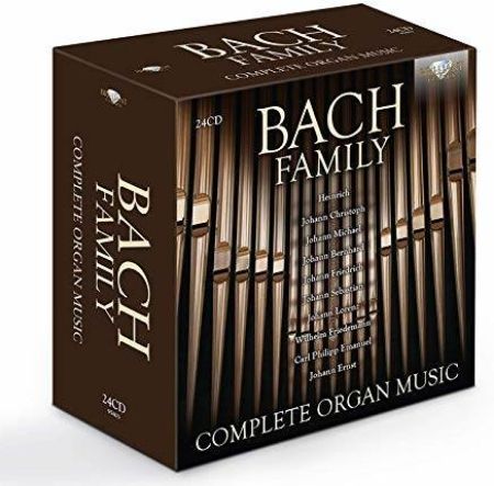 BACH FAMILY COMPLETE ORGAN MUSIC  24CD