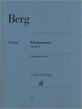 BERG:KLAVIERSONATE OP.1