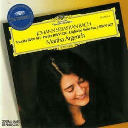 BACH J.S.:TOCCATA-PARTITA-ENGLISCHE SUITE/MARTHA ARGERICH