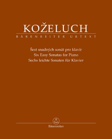 KOŽELUCH:SIX EASY SONATAS FOR PIANO