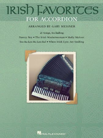 IRISH FAVOIRTES FOR ACCORDION 21 SONGS