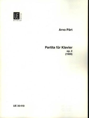 PART:PARTITA FUR KLAVIER OP.2